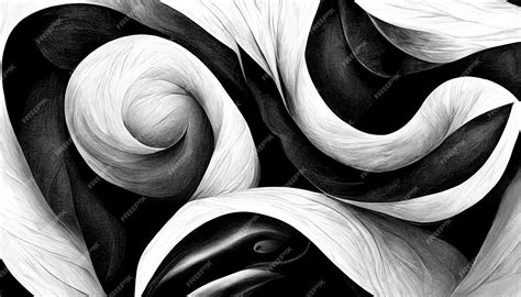 Simple Black And White Abstract Designs