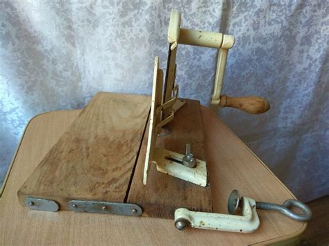 Rare Vintage Kitchen Tool Bread Saw Slicer Hand Held Made In Etsy