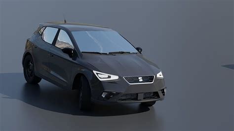 Seat Ibiza 5 2017-2023 free VR / AR / low-poly 3D model | CGTrader