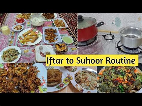 Iftar To Suhoor Routine Vlog Mixed Vegetable Pakora My Ramadan