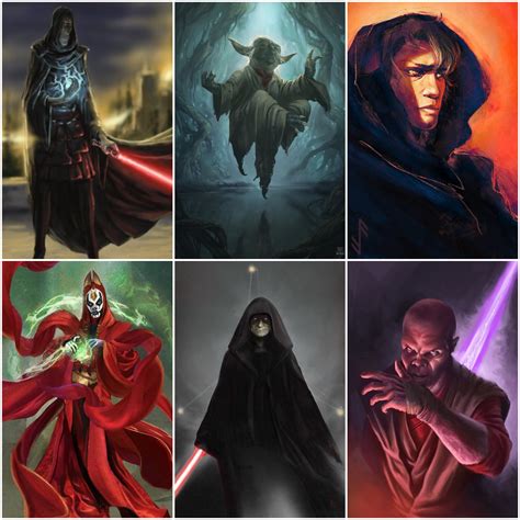 Darth Plagueis, Yoda & Anakin Skywalker vs Mother Talzin, Darth Sidious & Mace Windu