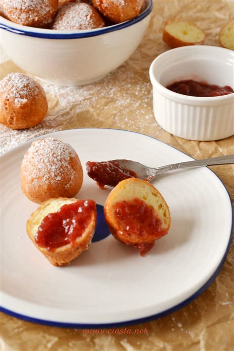 Mini pączki jogurtowe zdjęcia Ciasta net