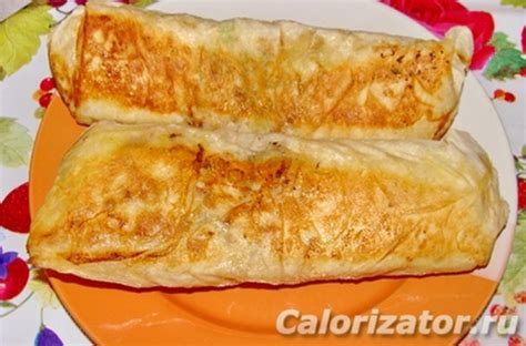 Шаурма домашняя с белокочанной капустой и грудкой - калорийность ...