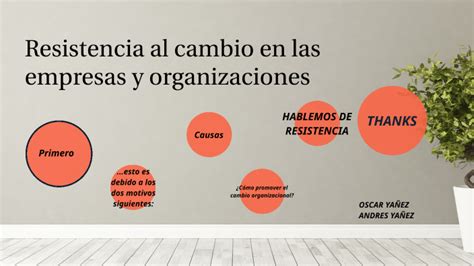 Resistencia Al Cambio En Las Empresas Y Corporaciones By Oscar Yañez On Prezi