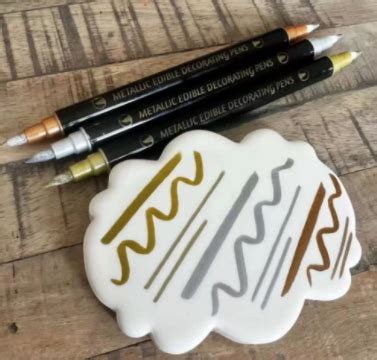 Metallic Edible Decorating Pen - Miss Biscuit