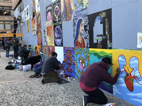 Massive Mural Project Underway In Downtown San Jose