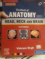 Textbook Of Anatomy Head Neck And Brain Vol Rd Updated Edition