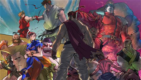 Arcade Mode Illustration Of Ryu In Street Fighter Brings Fans Up To