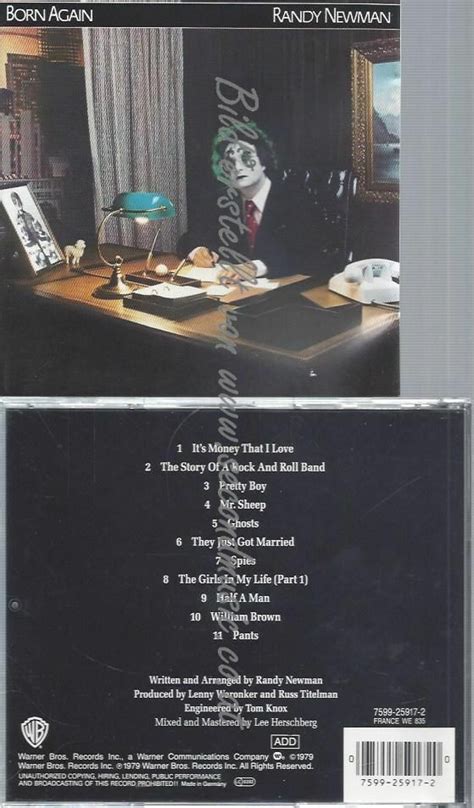 Cdrandy Newmanborn Again Secondmusic