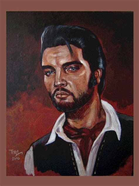 Charro Elvis Painting By Tora Beautiful Paintings Elvis Art