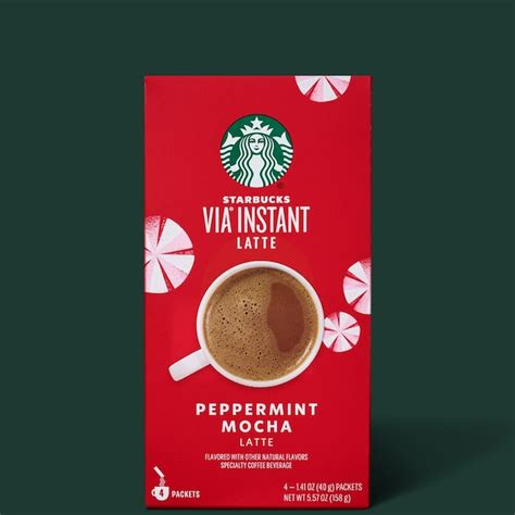 Starbucks Via Instant® Peppermint Mocha Latte