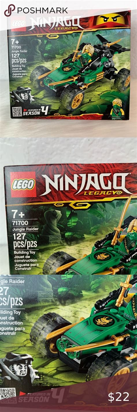 Lego Ninjago Legacy Jungle Raider New