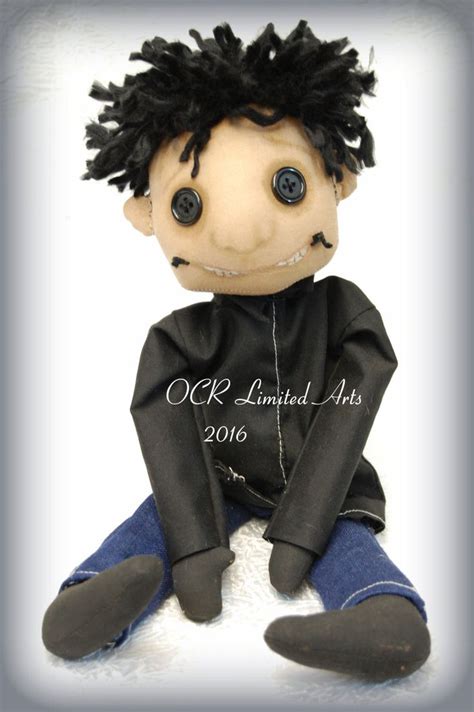 The Other Wybie Button Eye Doll Coraline Inspired Creepy Cute Etsy