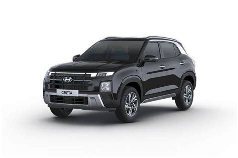 Hyundai Creta Atlas White Black Colour