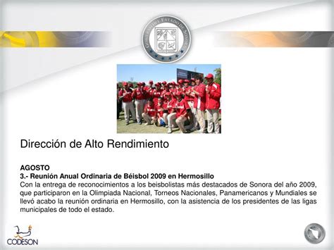 PPT Informe Trimestral de la Comisi ó n del Deporte del Estado de