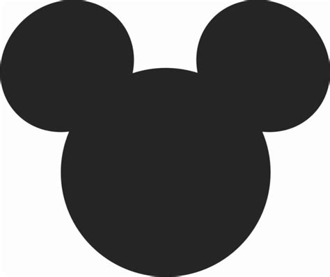 Mickey Mouse Head Printable Cutouts Peterainsworth