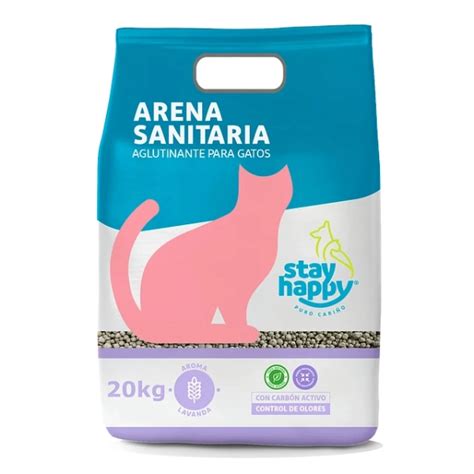 Arena Aglutinante Stay Happy Lavanda Kg Gmarket Cl