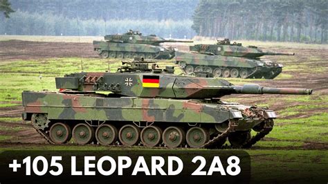 Germany Will Purchase An Additional 105 Leopard 2a8 Tanks Youtube