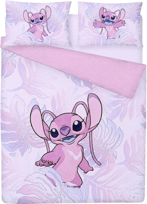 Angel Roze Beddengoedset 230cm X 220cm Lilo En Stitch Bol