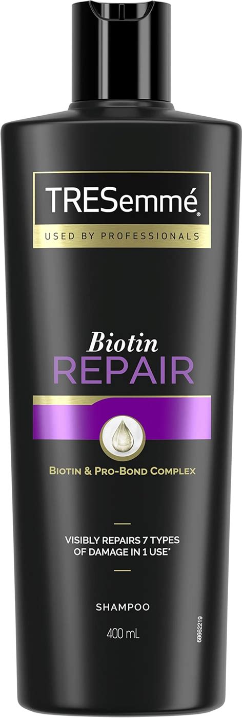 Tresemme 7 Plus Biotin Repair With Biotin And Pro Bond Complex Shampoo 400 Ml Au