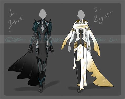 Clothing Design Set Adopt Closed By Jxw Spiralofchaos On Deviantart