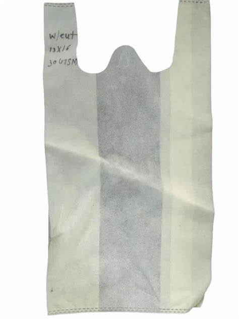 W Cut Non Woven Carry Bags At Rs Kg W Cut Non Woven Bag In