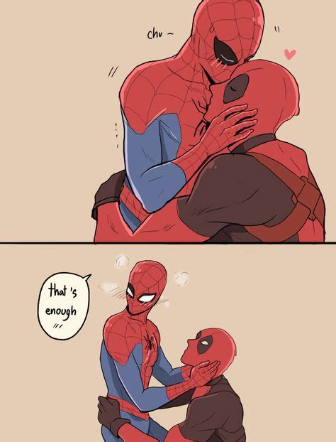 「kiss Me」「mewwi12345」の漫画 Pixiv Part 21212×1591 Pixiv Spideypool Spiderman Deadpool