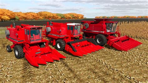 Case Ih 1000 Series Corn Headers V10 Fs22 Mod Farming Simulator 22 Mod