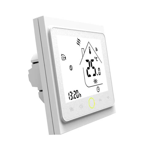 Moes Thermostat Intelligent Zigbee Blanc Pour Chaudière Eaugaz 3a