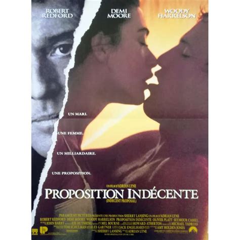 INDECENT PROPOSAL Movie Poster 15x21 in.