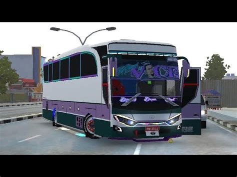 Miami Vice Livery Buss Simulator Indonesia Bussid Vice Youtube