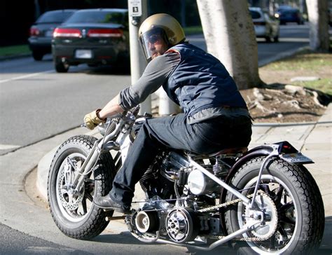 Danny Boy Chronicles: Brad Pitt' Motorcycle, is ACE