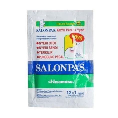 Jual Salonpas Koyo Pereda Nyeri Otot Pegel Linu Per Sachet Isi