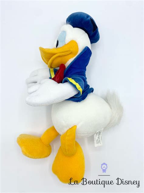 Peluche Donald Duck Disneyland Paris Disney Blanc Et Bleu Classique