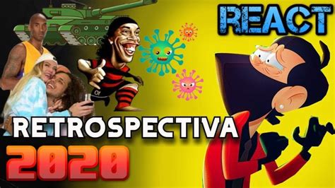 REACT RETROSPECTIVA ANIMADA 2020 Ft Lucas Inutilismo Poster