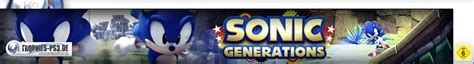 Sonic Generations - Trophies.de - PS5, PS4, PS3 & PS Vita Trophäen-Forum