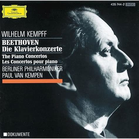 Beethoven Concertos For Piano And Orchestra By Wilhelm Kempff