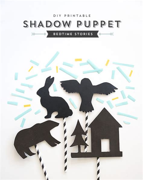 Easy Printable Shadow Puppets - Printable Templates