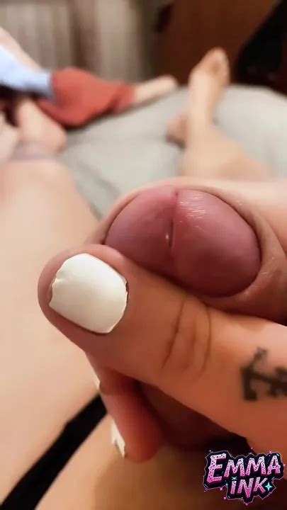 Trans Girl Emma Ink And Her Morning Handjob Shemale Porn Feat