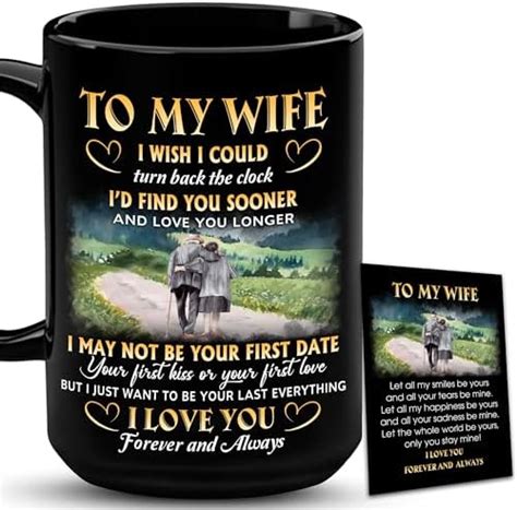 Todolia 11oz To My Wife I Love You Coffee Mug Tea Cup