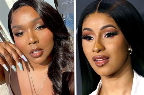 Her Trends Lizzo And Cardi Share Beautiful Cover Art For Rumors Let