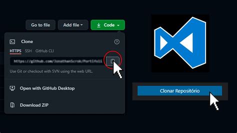 Como clonar um repositório no Visual Studio Code How to clone a