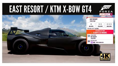 Forza Horizon 5 East Resort Speed Trap S1 KTM X Bow GT4 YouTube