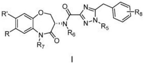 一种联芳基苯并氧氮杂卓酮衍生物及其应用