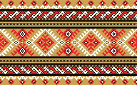 Ukrainian Ornament Abstract Pattern Culture Ethnic Seamless