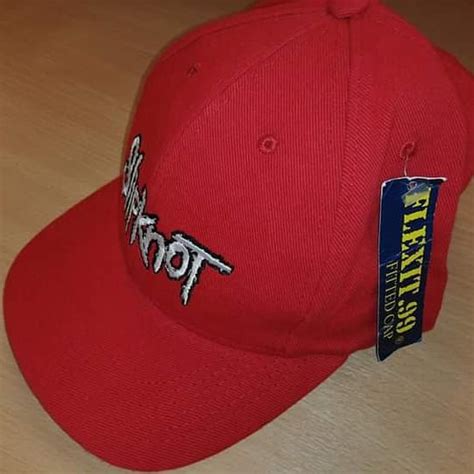 Slipknot Vintage Cap Hat Red Rare Shirt Limp Bizkit Korn Sepultura