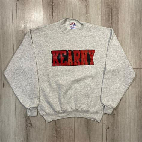Vintage Kearny University Boxy Sweatshirt Crewneck Depop