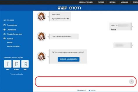 Enem Inscri Es Saiba Como Se Inscrever No Enem Pelo Site Do Inep