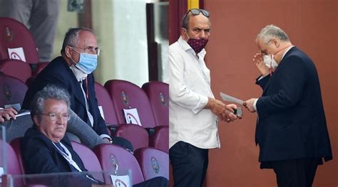 Lotito La Serie B Prima Della Lazio In Tribuna Per Salernitana Pisa