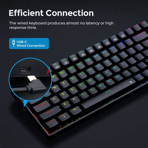 New Redragon K Rgb Phantom Rgb Backlight Mechanical Gaming Keyboard